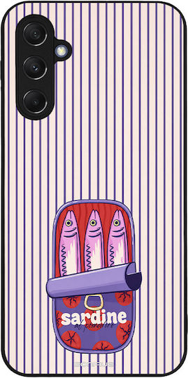 Sonique Stripe Stories Series Samsung Galaxy M34 5G Sardine Handyhülle