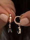 Heliophilia Silver Silver Grey Earrings