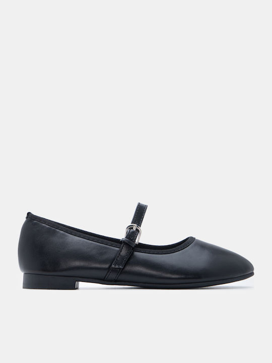 Luigi Damen Ballerinas Spitz zulaufend Mit Riem...