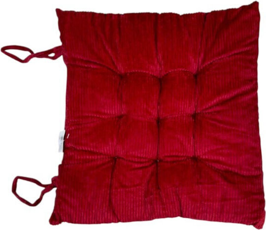 Μαξιλάρι Καρέκλας Κήπου Red 35x35εκ.