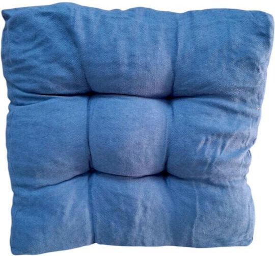Pernă pentru scaun de grădină Blue 40x40εκ.