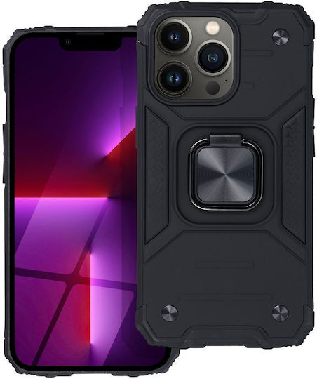 Nitro Rückseitencover aus Silikon / Kunststoff Schwarz für iPhone 17 Pro