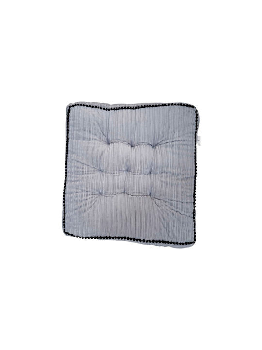 Garden Chair Cushion Grey 40x40cm