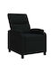 Scaun De Relaxare Relaxează-te Negru 66x95x100cm