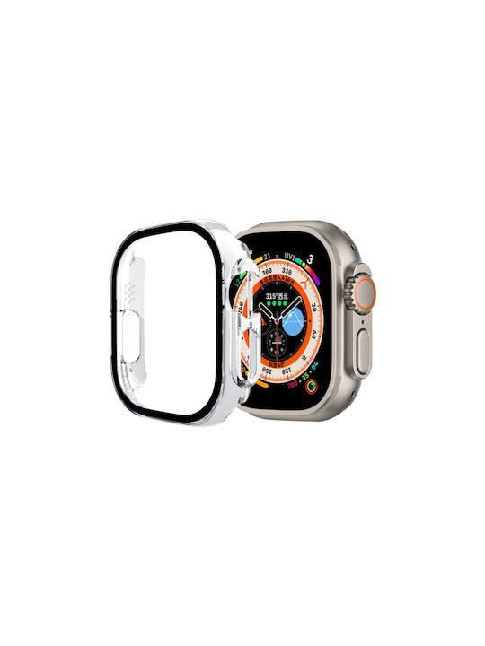 Πλαστική Θήκη σε Διάφανο χρώμα για Apple Watch Ultra 49mm