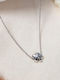 Heliophilia Silver Halskette Grau