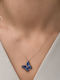 Heliophilia Silver Necklace From Pink Gold Plated Silver Pink