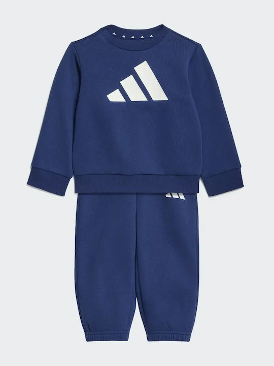 Kinder Sweatpants Set Mit Bluse Blau