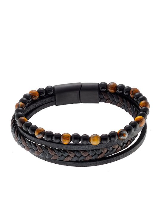 Art Collection Herren Armband aus Leder