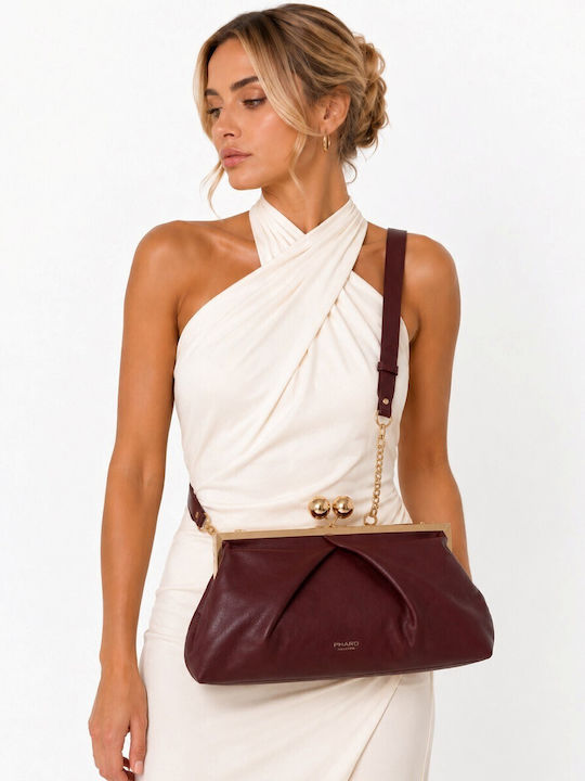 Women's Shoulder Bag Burgundy