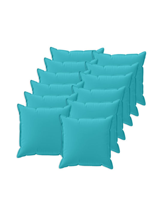 vidaXL Decorative Pillow Case Houten Turquoise ...