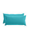 vidaXL Decorative Pillow Case Heerlen Turquoise 70x40cm