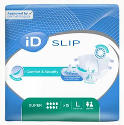 iD Slip Inkontinenz-Windeln Groß 15Einheiten