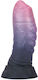 Power Monsters Dreadful Fiend Bicolor Fantasy Dildo με Βεντούζα Ροζ