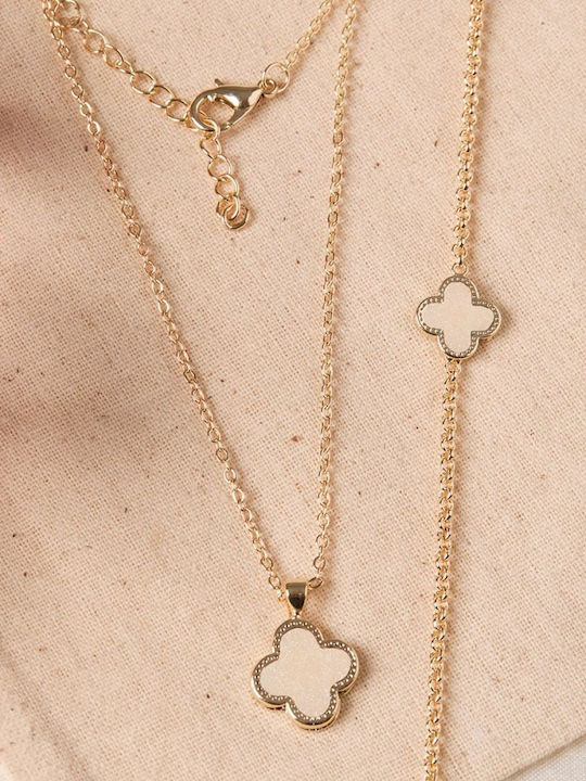 Elika Silver Schmuckset mit Halskette & Armband
