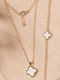 Elika Silver Schmuckset mit Halskette & Armband