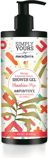 Macrovita Shower Gel with Tropical Fruits Scent for Men 300ml