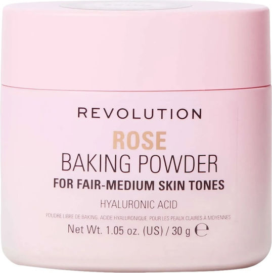 Revolution Beauty Lose Backpulver Gesichtspuder Rose 30g
