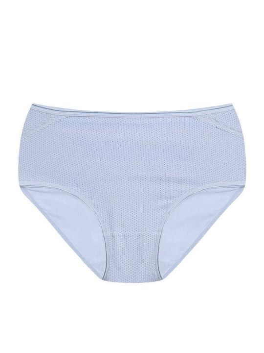 Celestino Slip Cu Buline Talie Înaltă Albastru ...