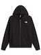 Einfache Dome Sweatshirt mit Kapuze Schwarz