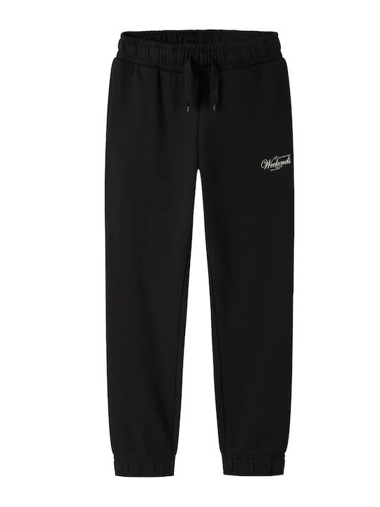 Name It Pantaloni de trening pentru copii Negru