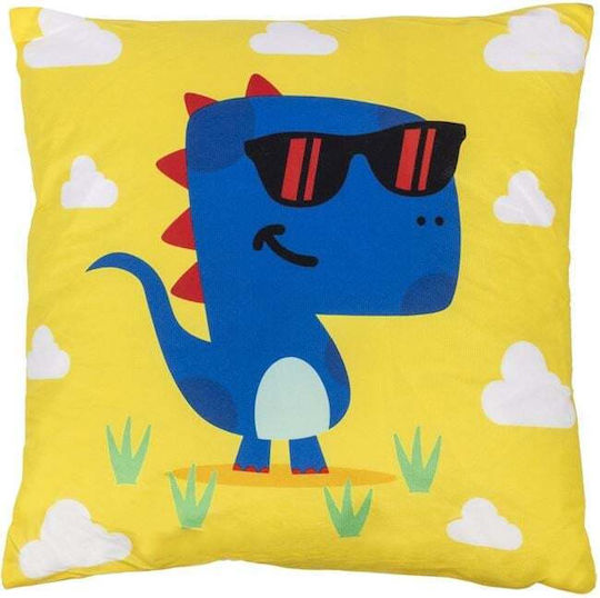 Kinder Wurfkissen Give A Hug Gelbes 43x43cm