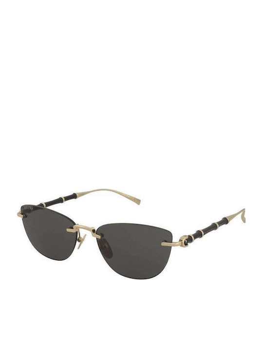 Gucci Unisex Ochelari de soare cu Cadru Auriu G...