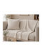 Xionoula Home Three-Seater Sofa Throw Jacquard 180x300cm Ecru