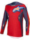 Μπλούζα Motocross Alpinestars Racer Hunt Red Coral