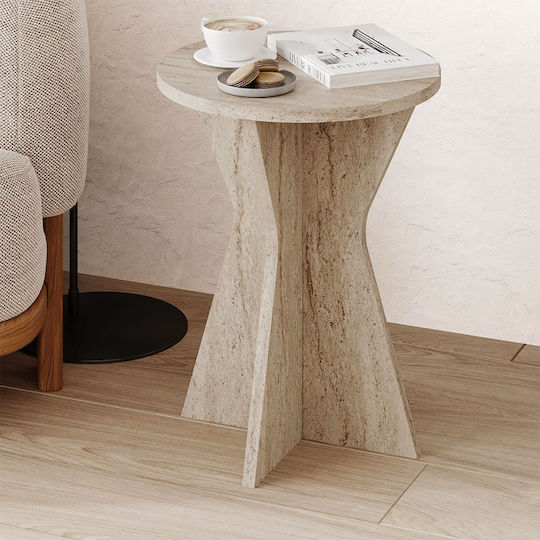 Странична маса Travertine