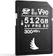 Card de memorie Angelbird SD AV PRO MK2 R300/W280 V90 512GB 1 Pack