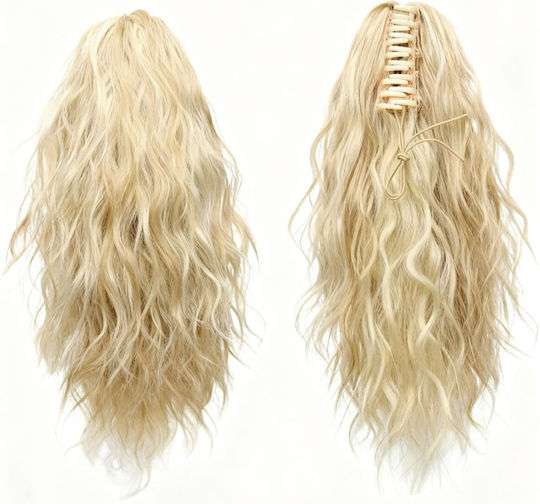 Hair Extension Clip Wavy Blonde Balayage 35 Cm
