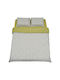 Heinner Heinner Bettbezug Set 200x220cm Doppel mit 2 Kissenbezügen & 1 Bettlaken Checker