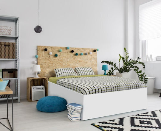 Heinner Σετ Παπλωματοθήκη 200x220cm Διπλή με 2 Μαξιλαροθήκες & 1 Σεντόνι Checker