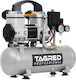 Compresor fără ulei Tagred 9l 1100w 2 pistoane 8 bar 158 l min Ta327