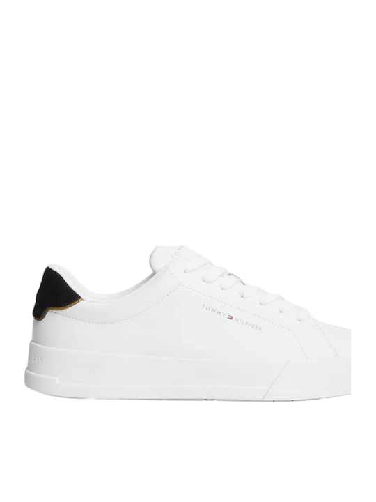 Tommy Hilfiger Th Court Herren Sneakers Weiße
