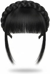 Synthetic Hair Extensions Braided Ribbon Type Bangs