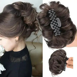 Synthetic Hair Extension Brown Style 6