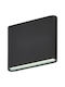 Lumină De Perete Exterior Led C30 Putere 6w A+ Rezistent La Apă Și Praf Alb Cald 3000k Aluminiu Negru