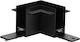 L Corner Magnetic Mini Recessed Sandy Black 1pc