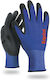 Kapriol Power Grip Safety Gloves Blue Latex