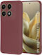 Fall Motorola Edge 70 Pro Techsuit Softflex Burgundisch
