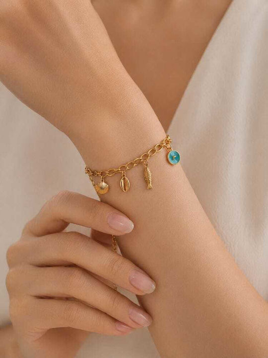 Liva Fashion Women's Chain Bracelet 16cm
