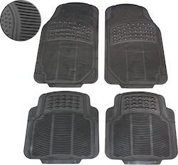 Rubber Car Mats 4 Pieces Black Universal 3d Mat Rubber Car Mats 4 Pieces Black Universal 3d Mat