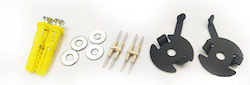 Surface Mounted Kit Magnetic Mini Sandy Black Set