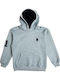 Kids Sweatshirt With Hood And Pockets Grey