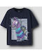 Kids T-shirt Blue Fortnite