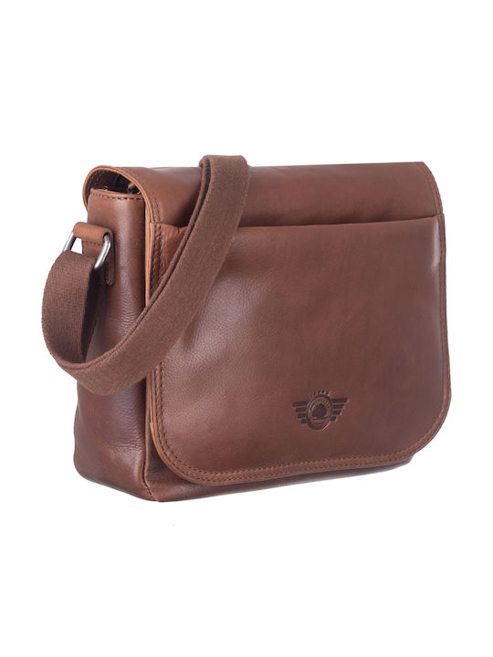 Leather Women's Shoulder Bag Brown