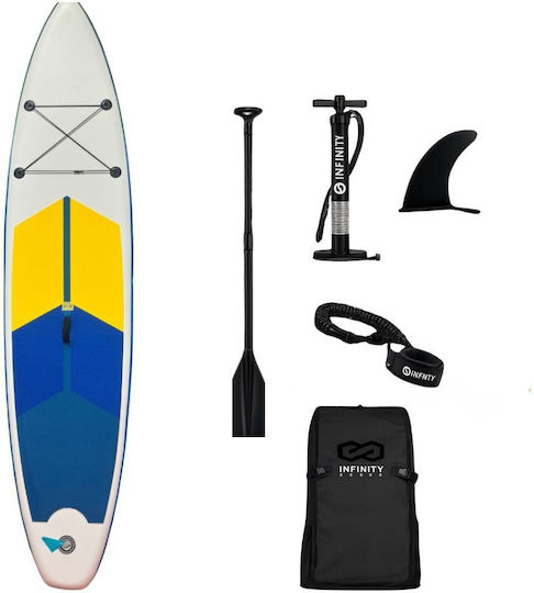Dream House Aufblasbare SUP Board mit Länge 3,5m Hellblau
