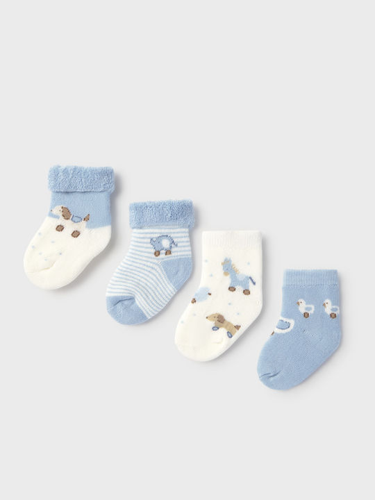 Mayoral Kids' Socks Socks Light Blue 4 Pairs